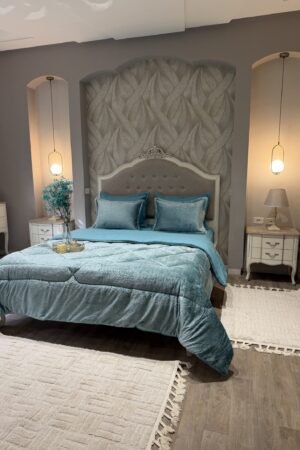 Couette en polaire Turquoise