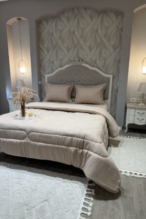 Couette en polaire beige