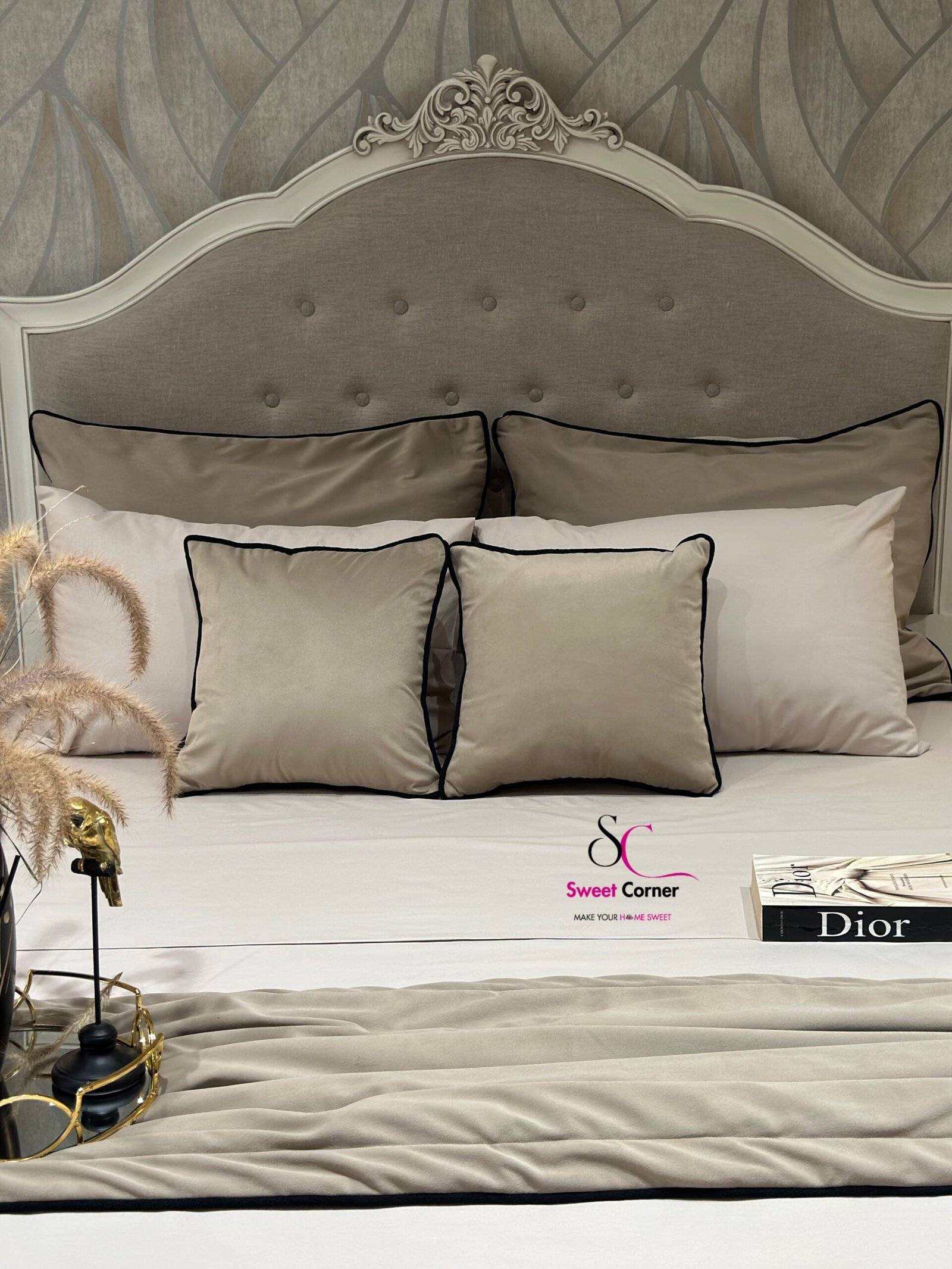 Parure « ELINE » en velours de Soie – Image 9