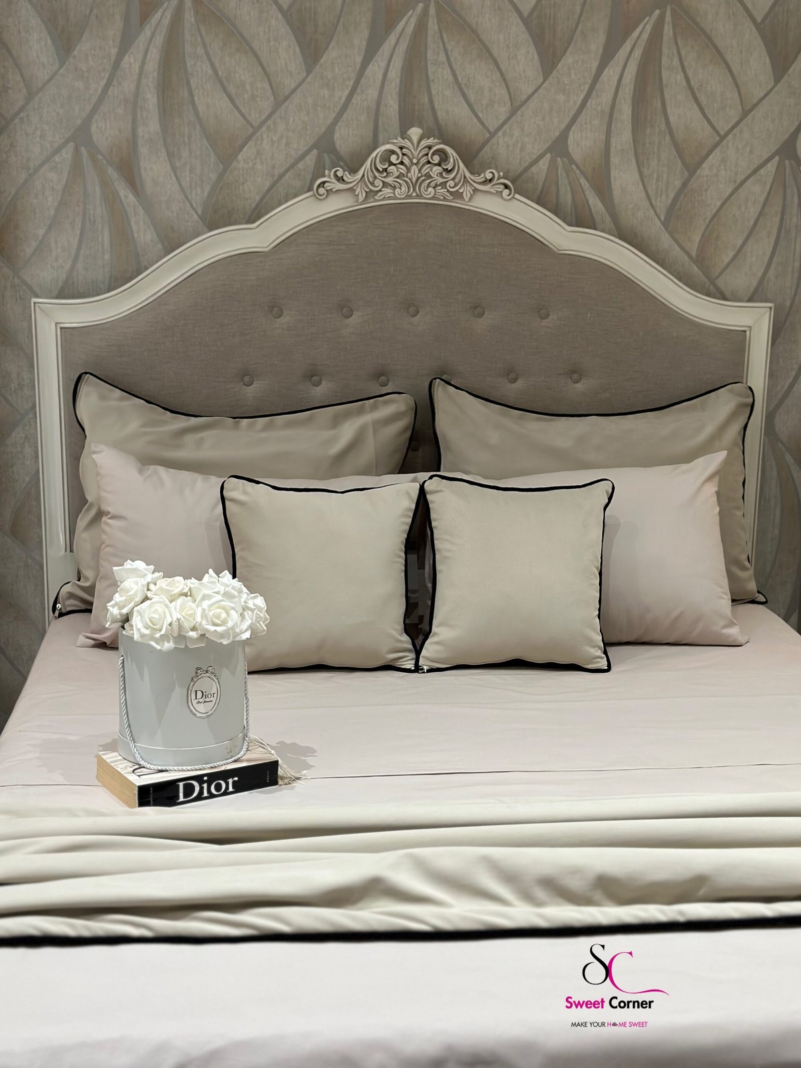Parure « ELINE » en velours de Soie – Image 7