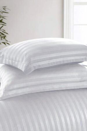 Parure de lit BLANC microfibre