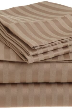 parure de lit beige microfibre c12