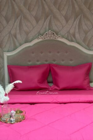 Couette king size DAHLIA Rose