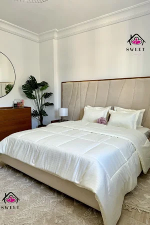 Couette BLANC cassé