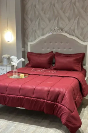 Couette king size ROUGE