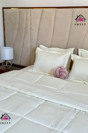 Couette BLANC cassé