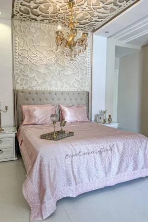 Couvre lit mariage ROSE