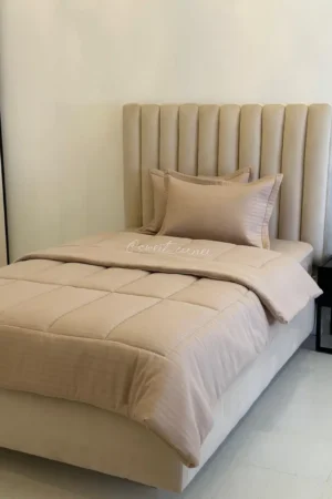 Couette place et demi (BEIGE)