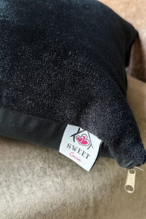 Coussin décoratif NOIR