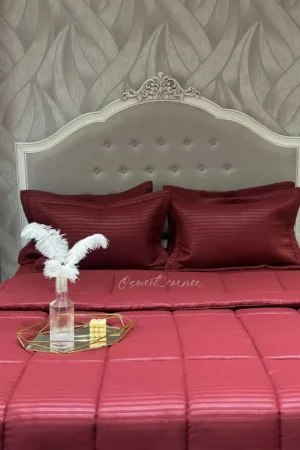 Couette king size ROUGE