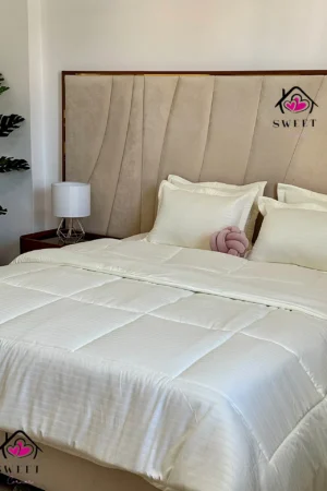Couette BLANC cassé