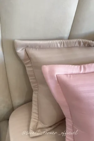 Couette BEIGE et ROSE