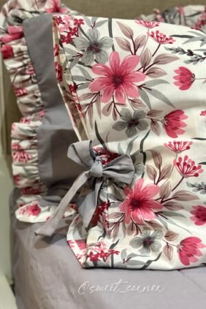 Couette king size DAHLIA Gris