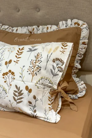 Couette king size PIVOINE caramel