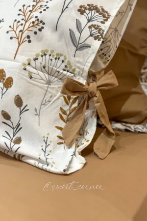 Couette king size PIVOINE caramel