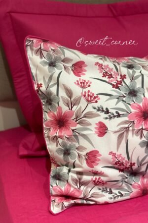 Couette king size DAHLIA Rose