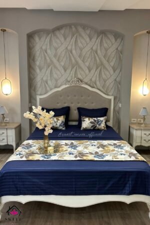 Parure de lit pack MARGUERITE BLEU