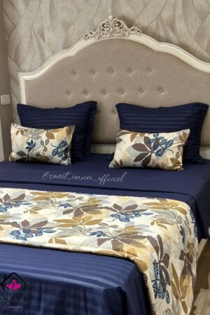 Parure de lit pack MARGUERITE BLEU