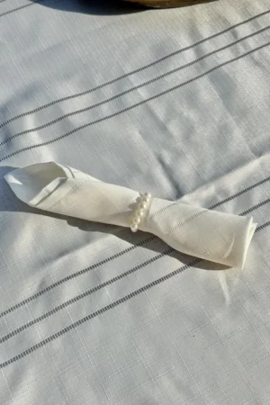 Ensemble de Table 8 Personnes " Blanc " , 18 pièces