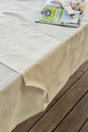 Ensemble de Table 8 Personnes " Beige " , 18 pièces