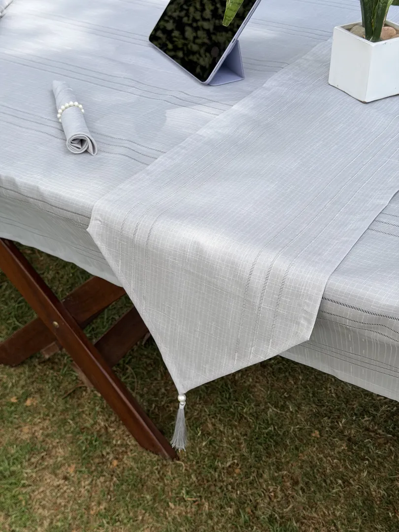 Ensemble de Table 8 Personnes " Gris Clair " , 18 pièces – Image 13