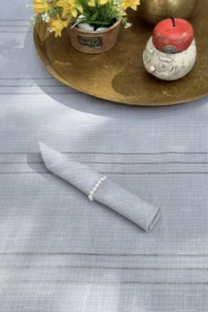 Ensemble de Table 8 Personnes " Gris Clair " , 18 pièces