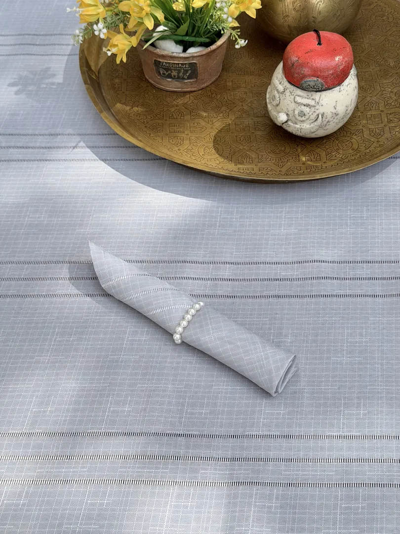 Ensemble de Table 8 Personnes " Gris Clair " , 18 pièces – Image 3