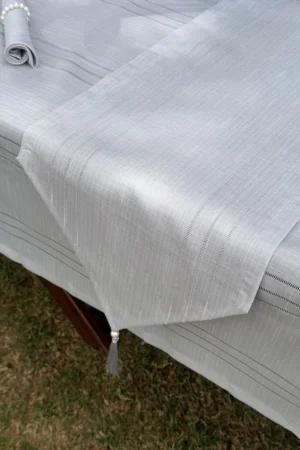 Ensemble de Table 8 Personnes " Gris Clair " , 18 pièces