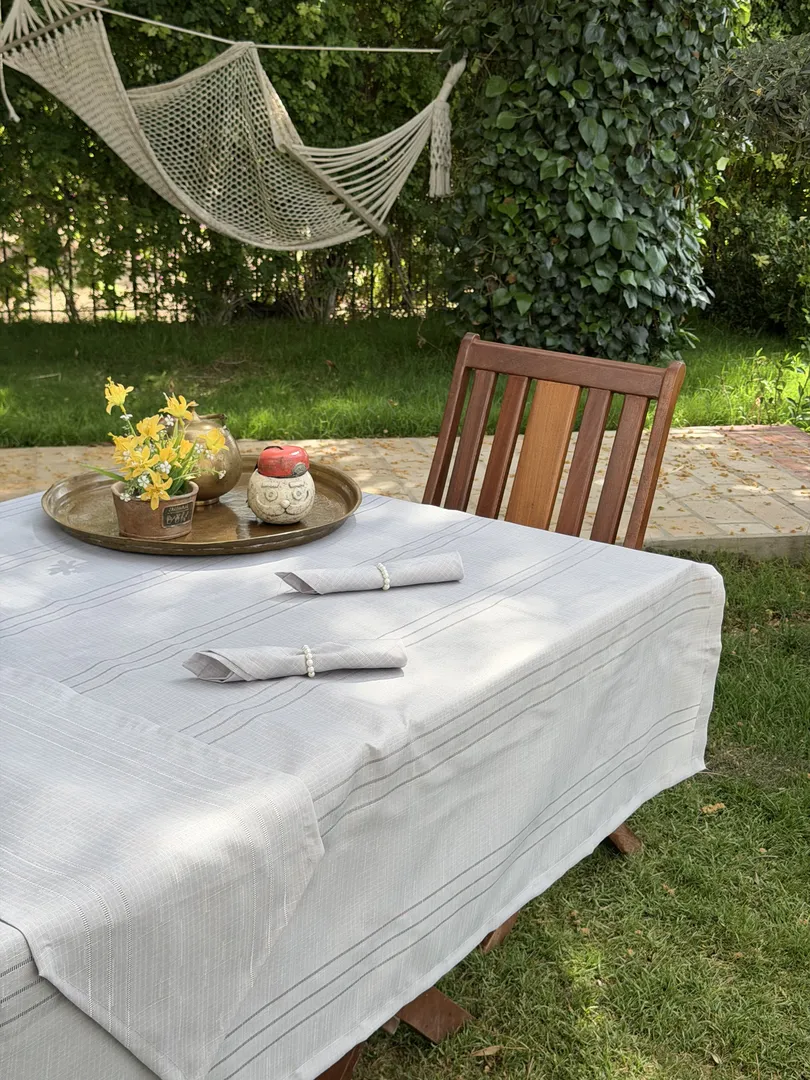 Ensemble de Table 8 Personnes " Gris Clair " , 18 pièces – Image 6