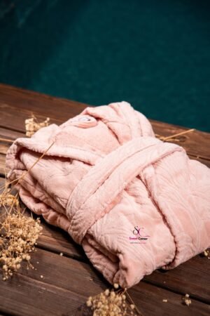 Cape de bain Palm Rose Poudré