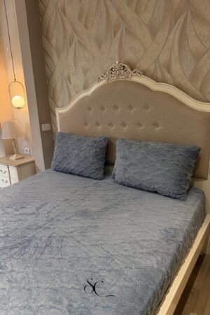 Pack 3 Pcs Polaire Losange Bleu