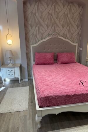 Pack 3 Pcs Polaire Losange Rose