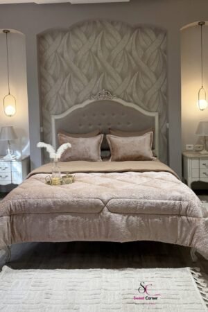 Couette en polaire chocolat