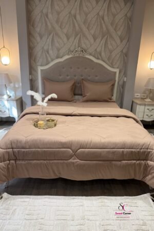 Couette en polaire chocolat