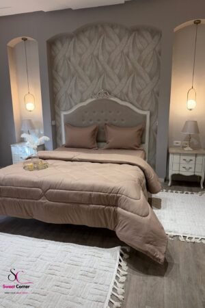 Couette en polaire chocolat