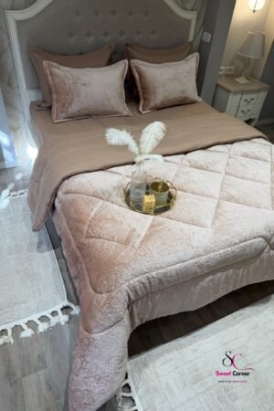 Couette en polaire chocolat