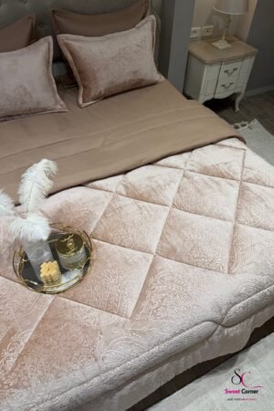 Couette en polaire chocolat